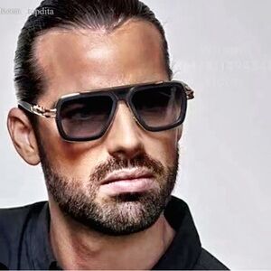 NWT Men’s DITA Black And Gold Luxury Sunglasses